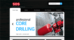 Desktop Screenshot of drillingsawing.com