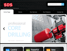 Tablet Screenshot of drillingsawing.com